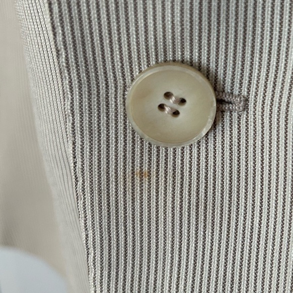 Vintage Gucci Men's Cream Single Breasted Blazer Wool Blend - Picture 13 of 13